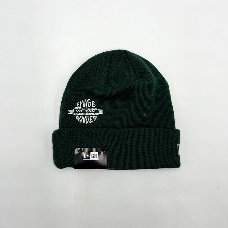 Emage X New Era Beanie (Forest Green)