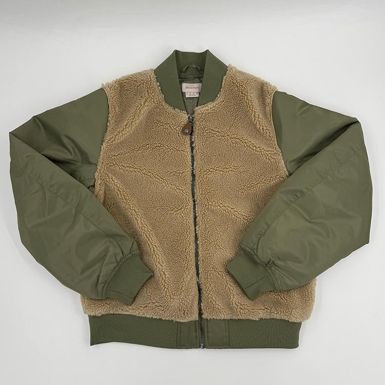 W Sherpa Surplus Bomber Jacket (Olive)