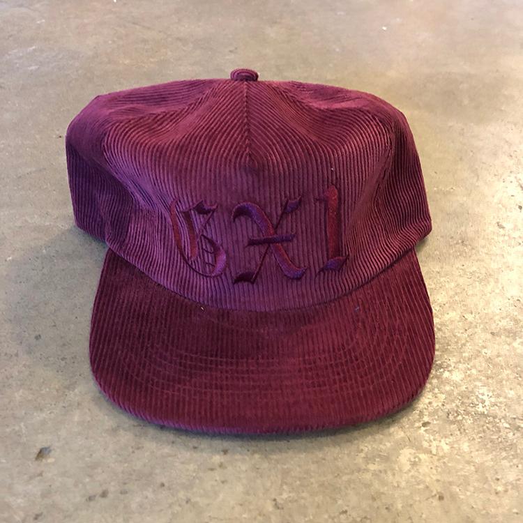 OE Cord Snapback (Maroon)