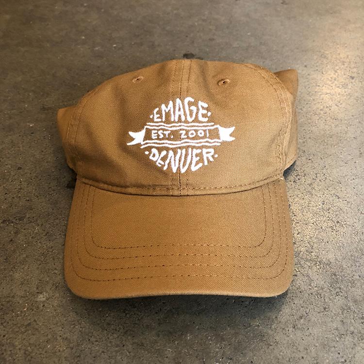 Lightweight Cotton Hat (Latte/White)