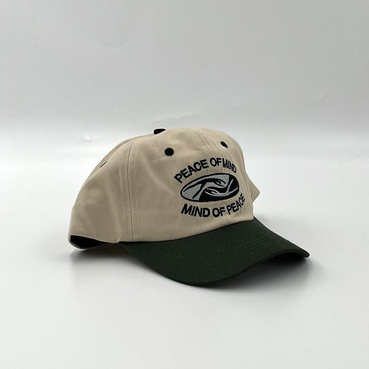 Peace Of Mind Cap (Tan/Green)