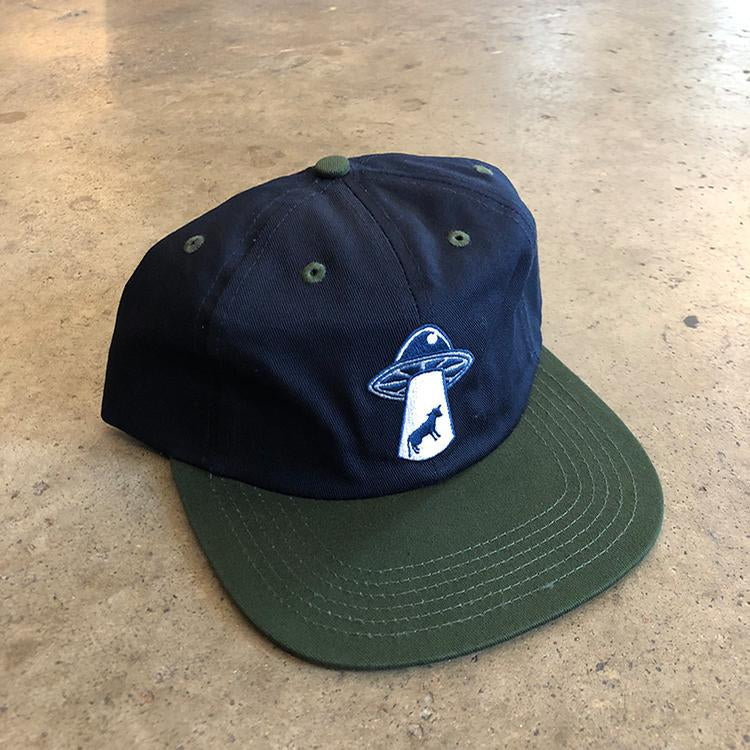 Abduction Snapback (Navy/ Spruce)