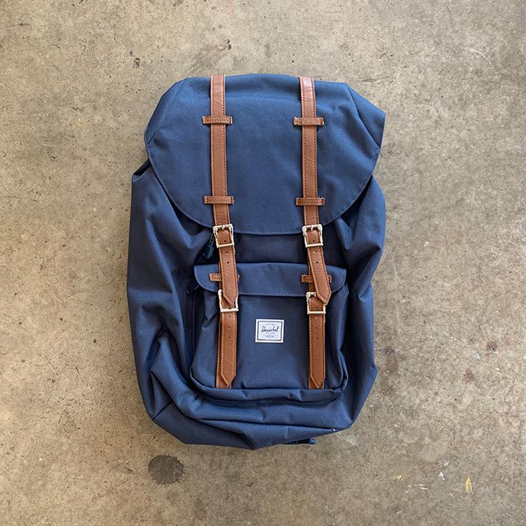 Lil America (Navy/Tan)