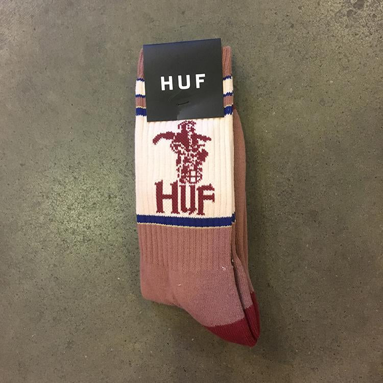 Captain Huf Crew Sock (Rust)