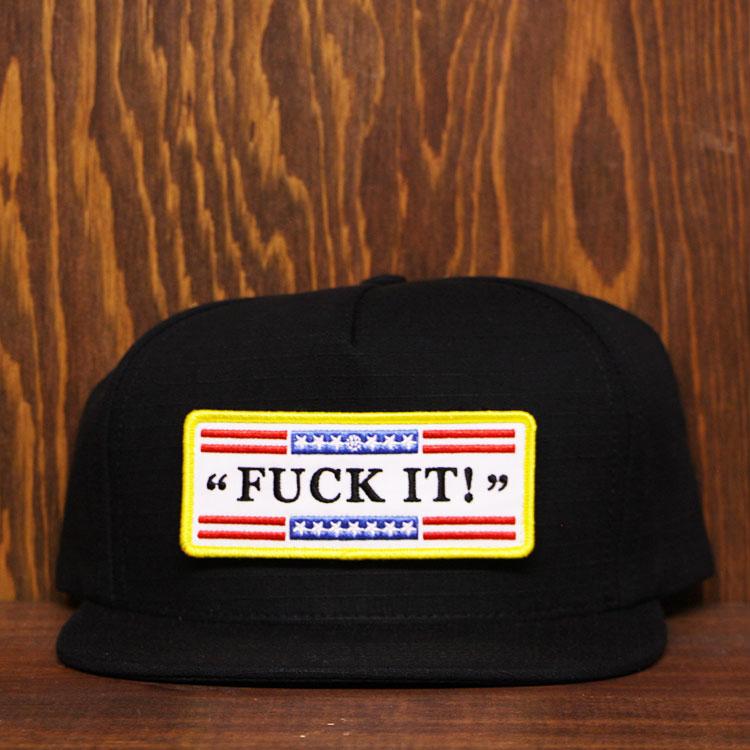 Tactical Fuck It Ripstop Snapback (Black)