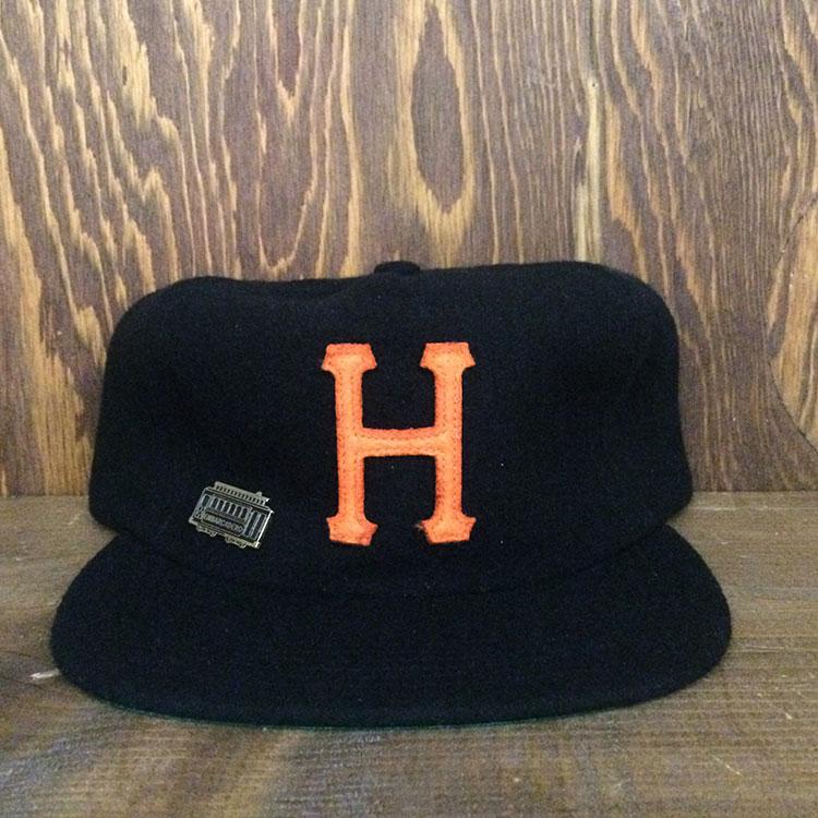 Home Field Wool Strapback (Black)