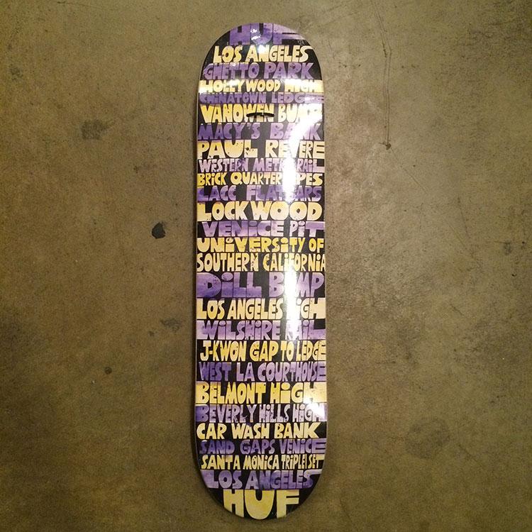 Huf Kevyn Lyons Deck (Los Angeles)