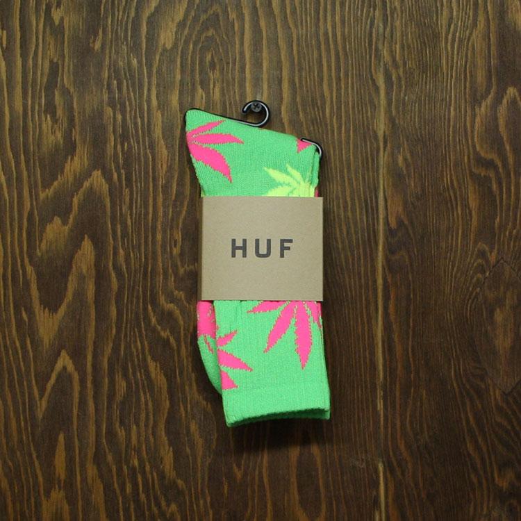 Neon Plantlife Sock (Lime)