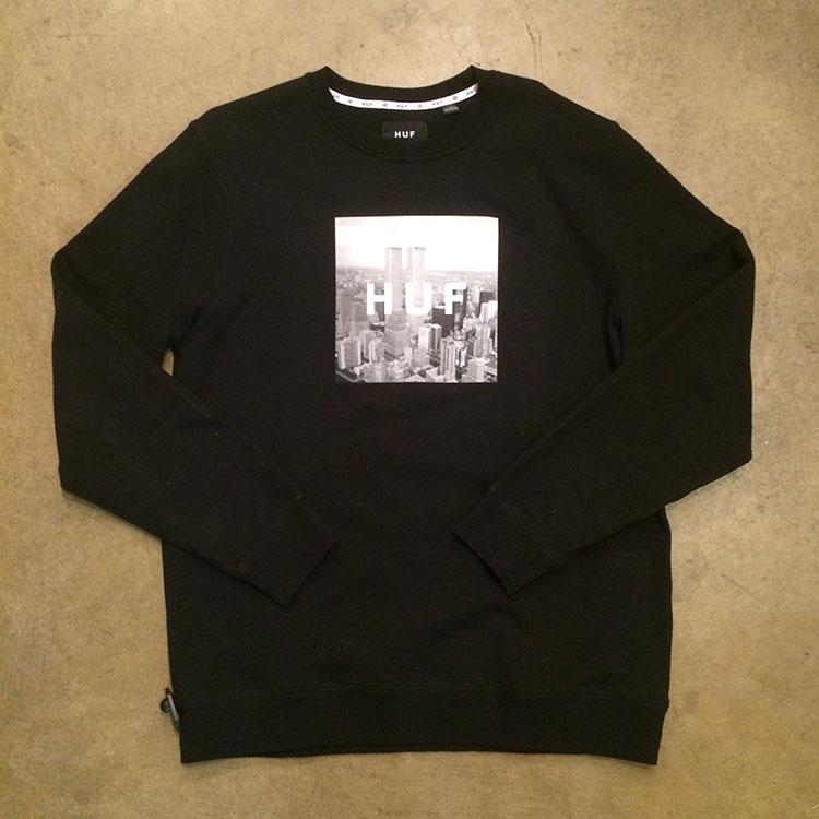 New York Box Logo Crew (Black)