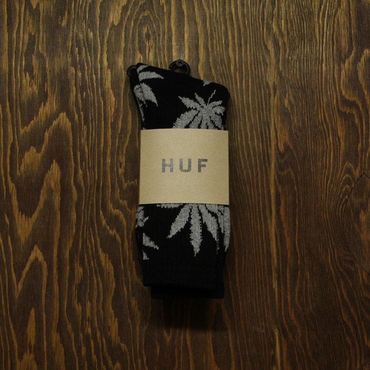 Plantlife Crew Sock (Black/GreyHeather)