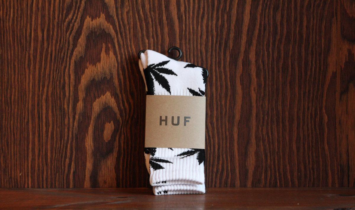 Plantlife Crew Sock (White/Black)