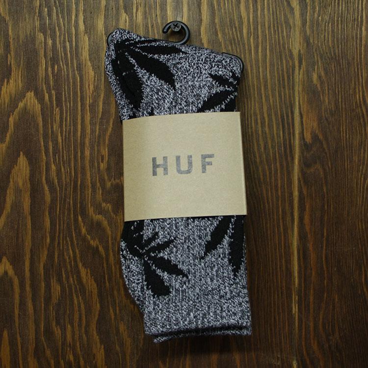 Plantlife Crew Sock (Black Heather)