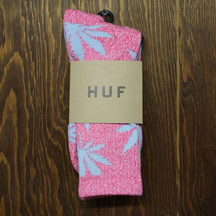 Plantlife Crew Sock (Pink Heather/Sky)