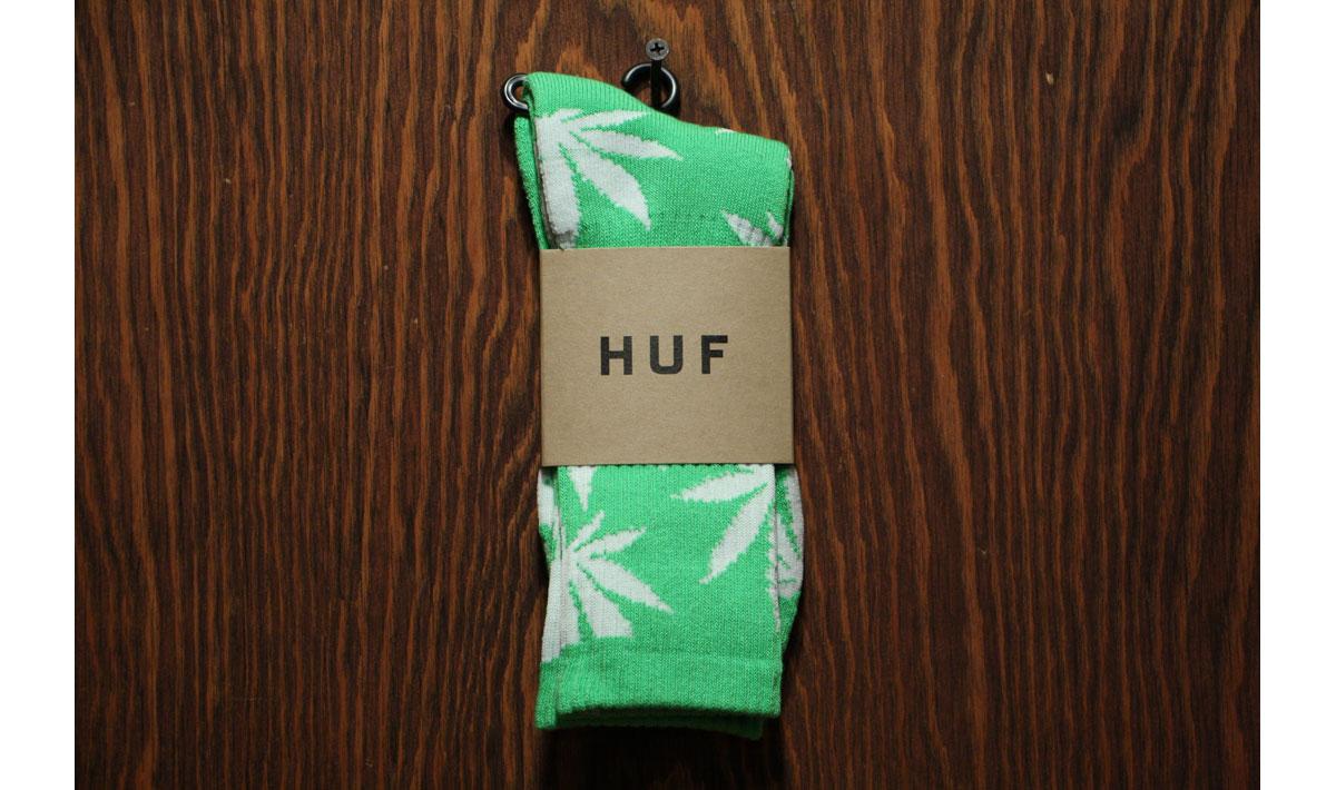 Plantlife Crew Sock (Lime/White)