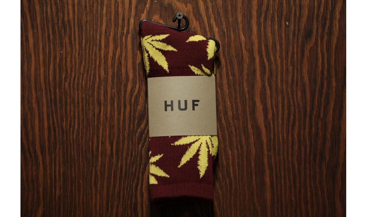 Plantlife Crew Sock (Wine/Gold)