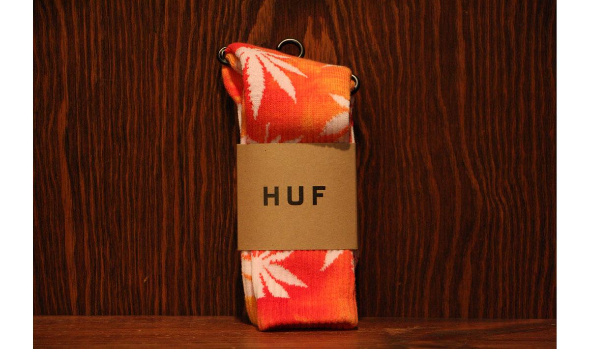 Tie Dye Plantlife Crew Sock (Magenta/Yellow)