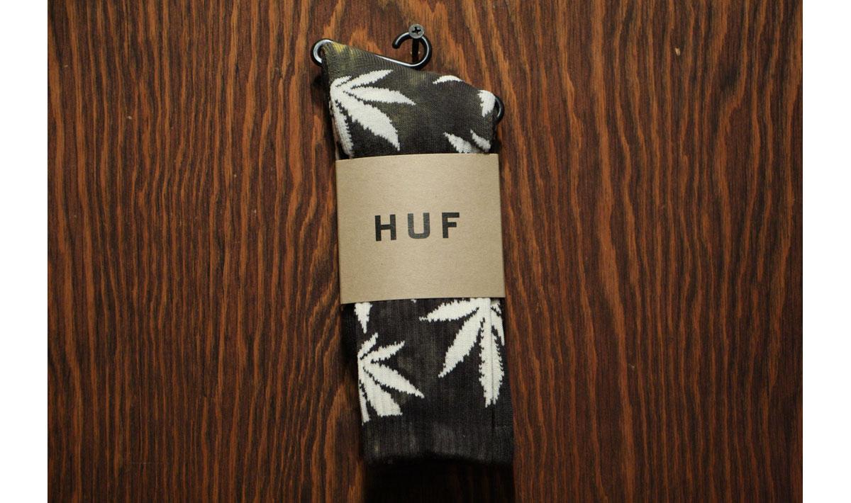 Tie Dye Plantlife Crew Sock (Mustard)