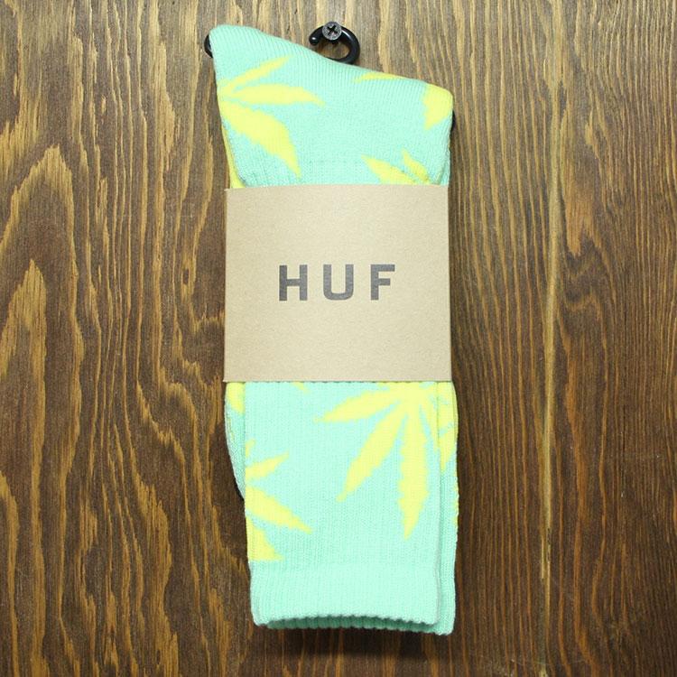 Plantlife Crew Sock (Seafoam/Yellow)