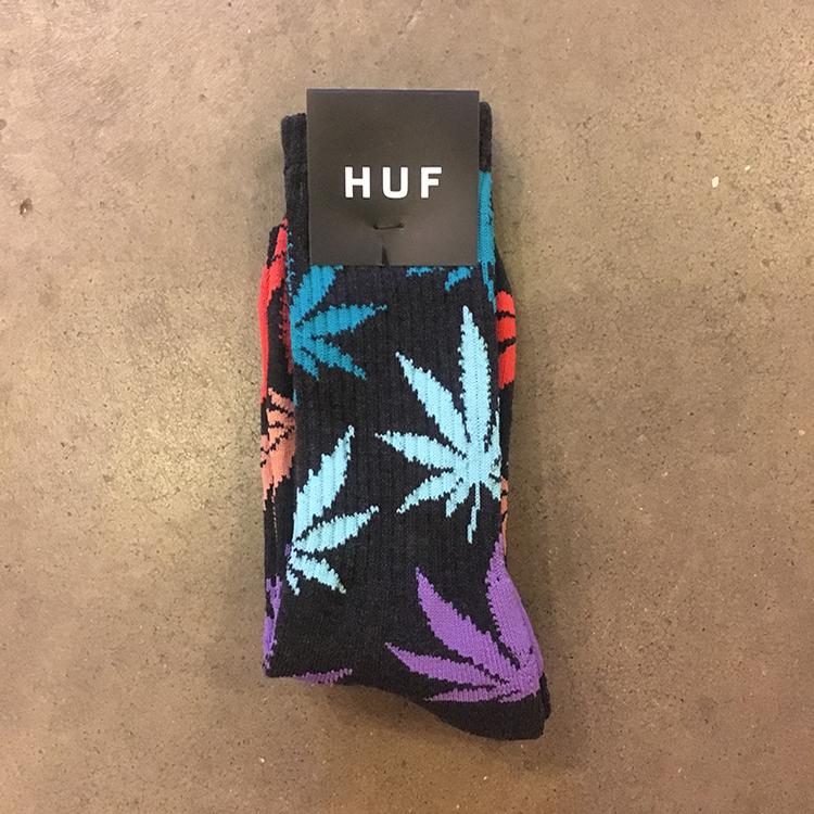 Melange Plantlife Crew Sock (Black/Multi)