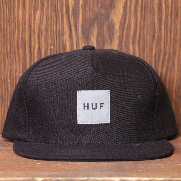 Reflective Box Logo Snapback (BLK)