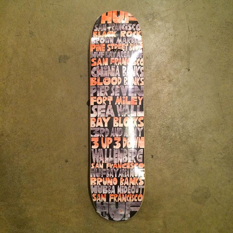 Huf Kevyn Lyons Deck (San Fransico)