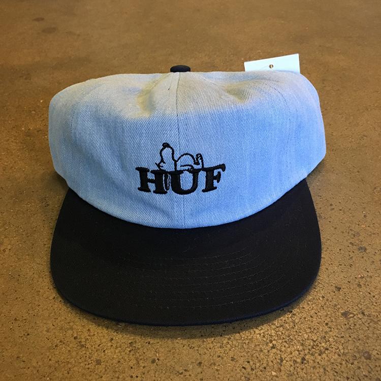 HUF X Snoopy Snapback (Denim/Navy)
