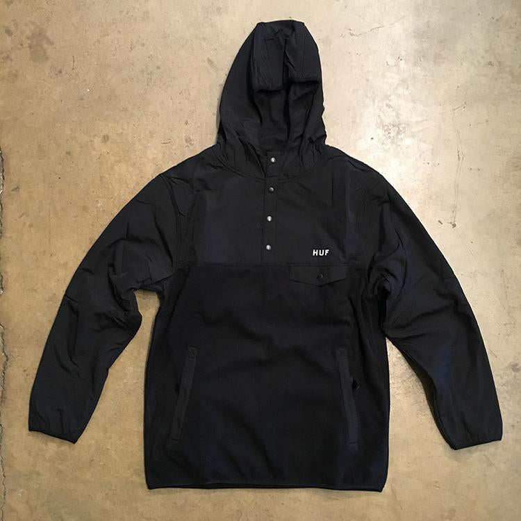 Tofino Hooded Polar Pullover (Black)