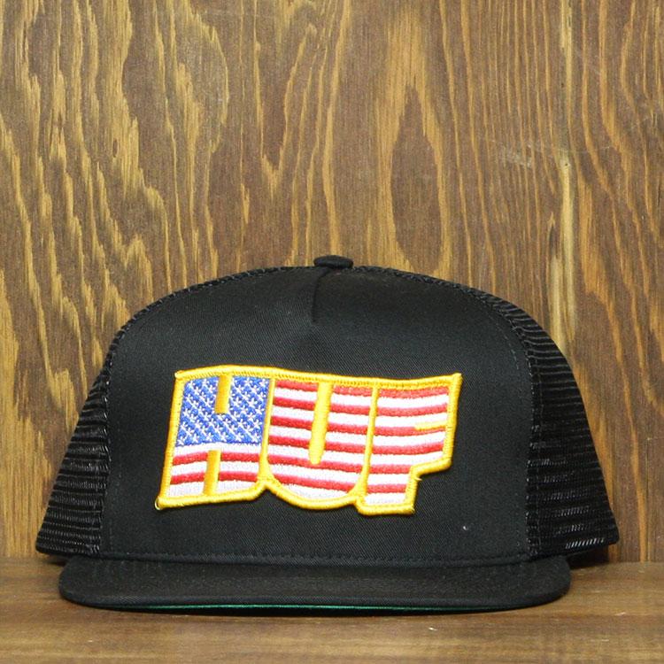 HUF USA Trucker (Black)