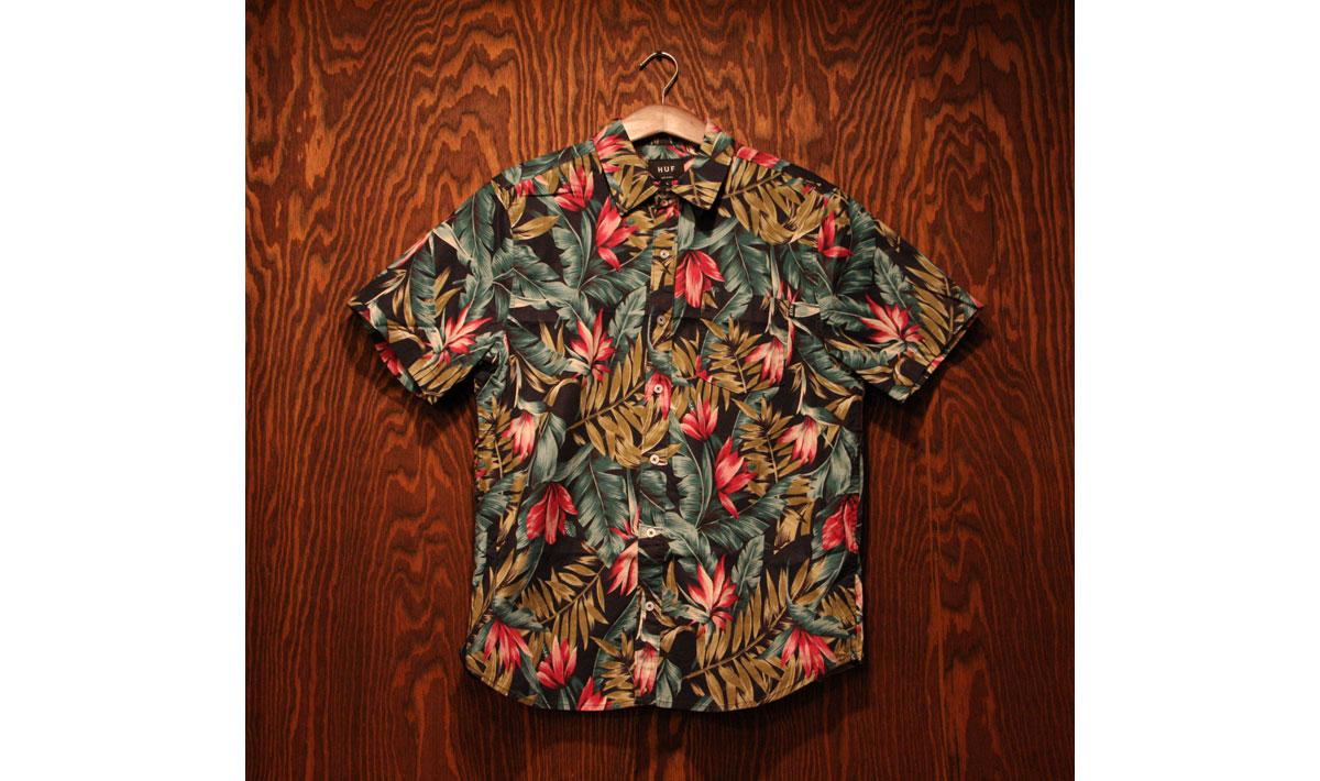Waikiki S/S Woven (Navy)