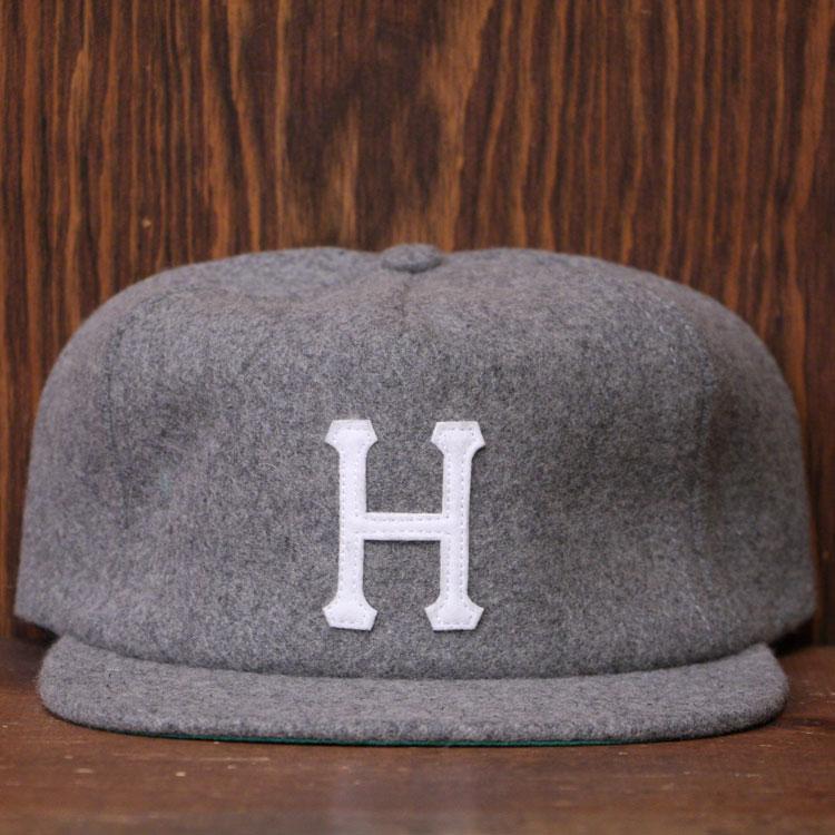 Wool Classic H Strapback (GRY)