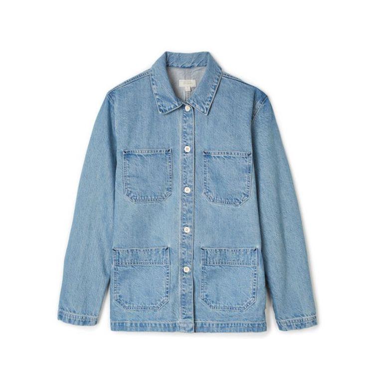 Karen Chose Coat (Faded Indigo)
