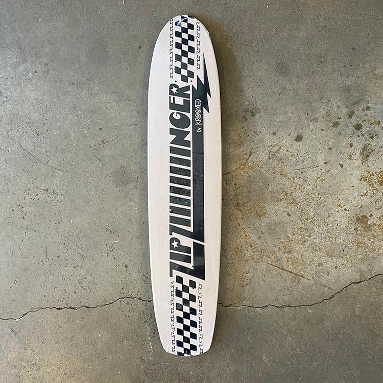 Zip Ziiiiinger LB Deck (White/Black)