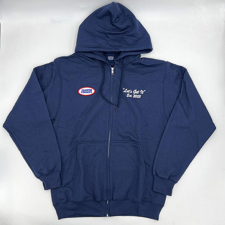 Lets Get It Zip Hood (Navy)