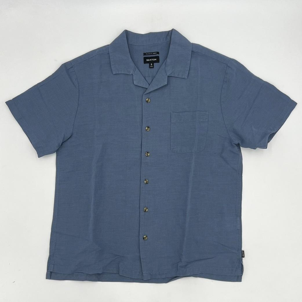 Bunker Linen Blend S/S (Flint Stone Blue)