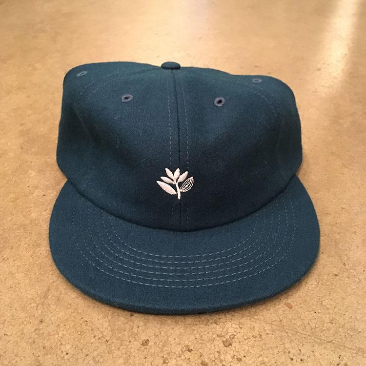 Plant 6 Panel Wool Hat (Navy)
