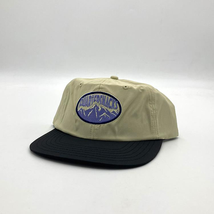 Mountain Cap (Cream/Royal)