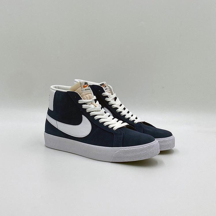 Zoom Blazer Mid (Navy/White)