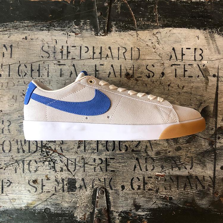 Zoom Blazer Low GT (Pale Ivory/Pacific Blue)