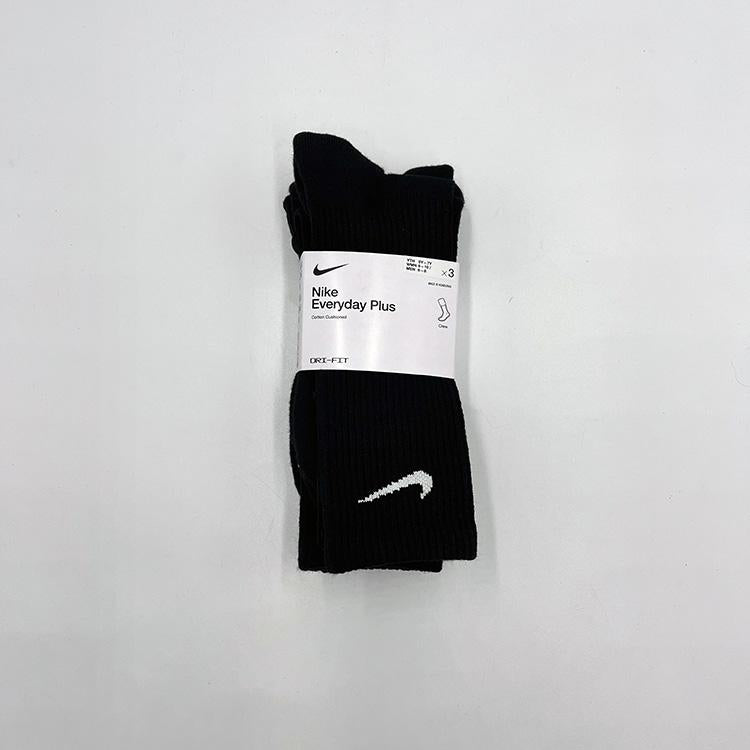 Everyday Plus Cushioned 3 Pack (Black)