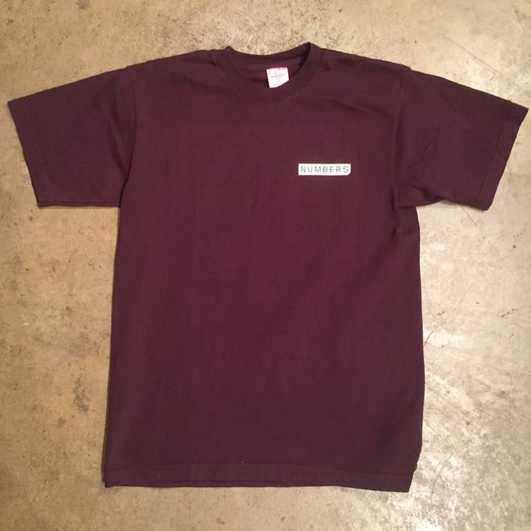 Mitered Logotype Tee (Port)