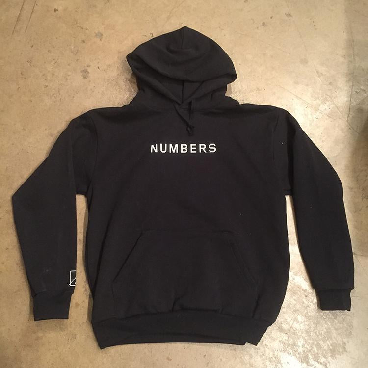 Wordmark Hooded Fleece (Black)