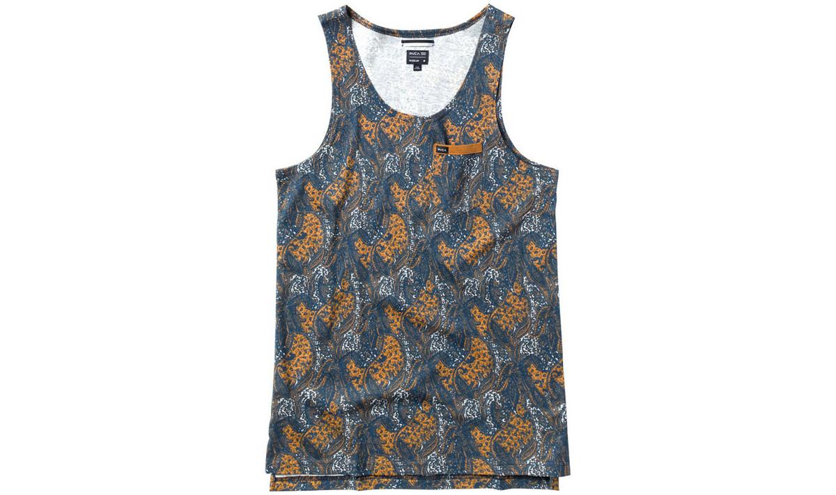 Pat Paised Tank (NVY)