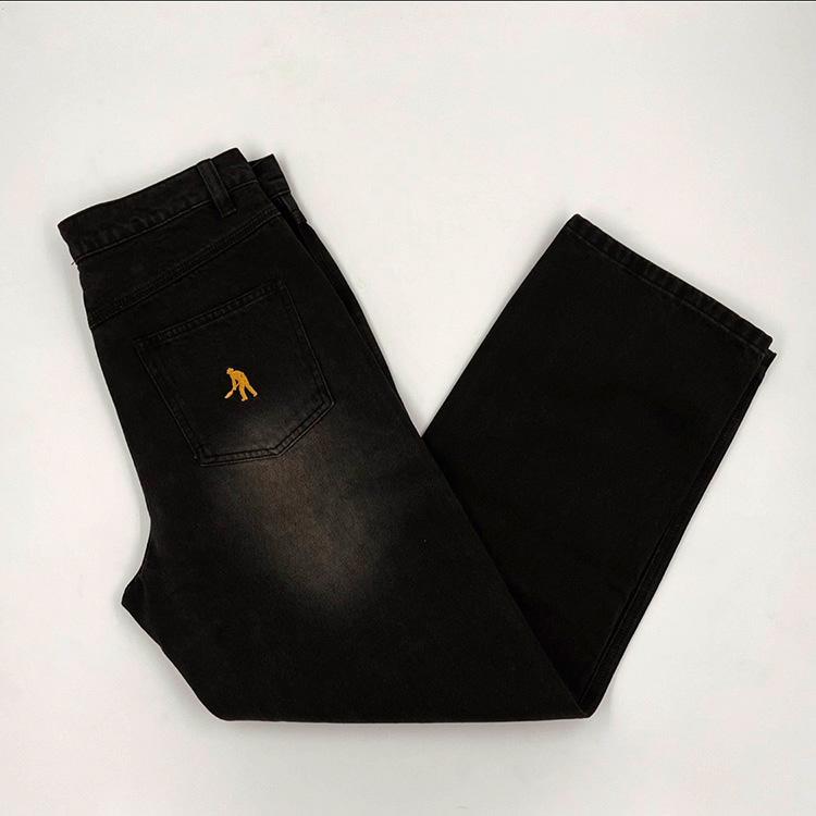 Workers Club Bootcut Jeans (Faded Wash Black)