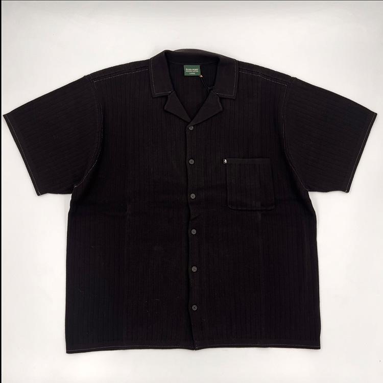 Organic Knit Leagues Shirt (Black)