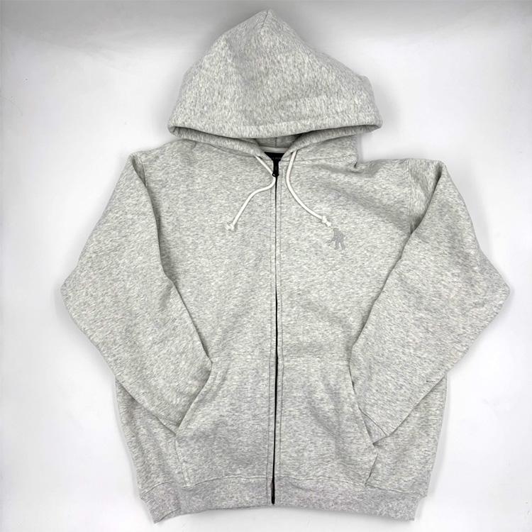 Solid Workers Zip Hood (Ice Marle)