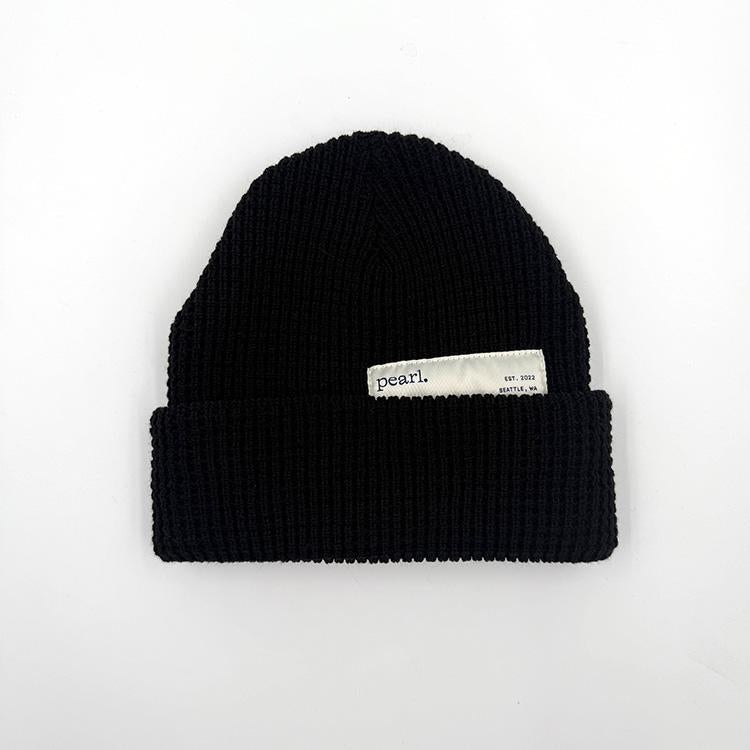 Hidden Label Waffle Beanie