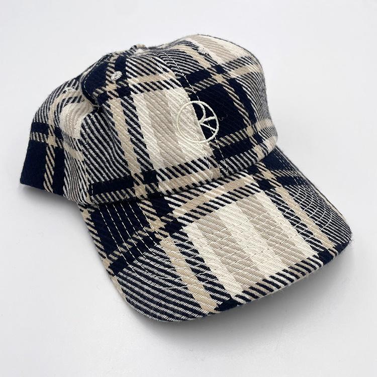 Stroke Logo Flannel Cap (Navy)