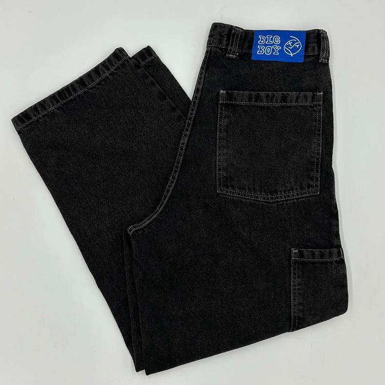 Big Boy Work Pants (Silver Black)