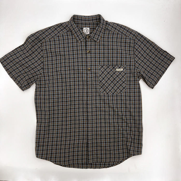 Mitchell Flannel Shirt (Blue/Brown)