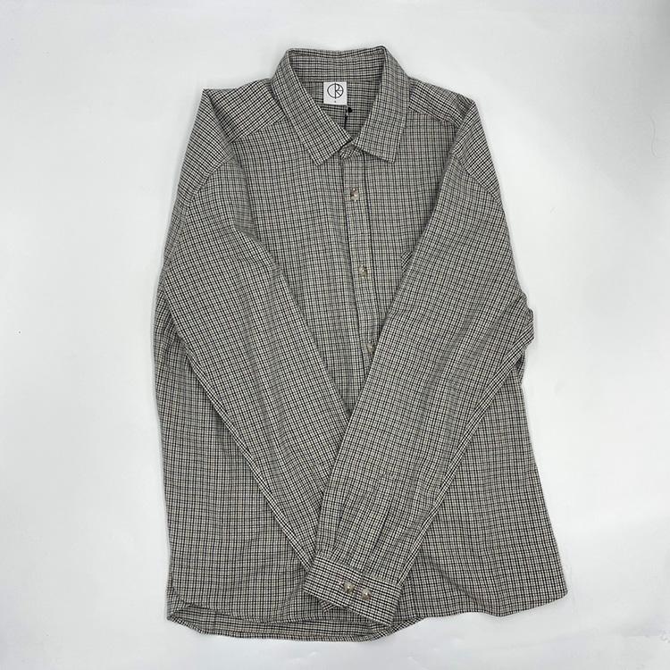 Mitchell L/S Shirt (Cream Check)